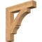 Ekena Millwork Balboa Block Smooth Bracket, Western Red Cedar, 5 1/2"W x 32"D x 32"H BKT06X32X32BOA05SWR - alternate 1